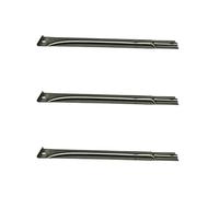 Cook'in Garden - Lot de 3 brûleurs Droits en INOX pour Barbecue Gaz, Longueur de 36cm, Diffusion homogène du gaz, Compatible avec de Nombreuses Marques et modèles de Barbecue