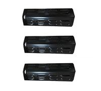 Cook'in garden - Lot de 3 protecteurs de brûleurs en Acier émaillé | Barbecue Gaz, 35,3x12,4 cm, Évite Que Les Flammes Touche La Nourriture, Diffusion Uniforme Chaleur, Compatibilité Universelle