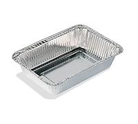 Cook'in Garden - Lot de 5 Plats anti-flamme aluminium Barbecue - 32x27cm | Résistants à la Chaleur, Cuisson Rapide et Homogène, Idéal pour Barbecue et Plancha