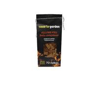 Cook'in Garden – Allume-feu en bois compressé, 72 cubes, 100% naturels, sans odeur