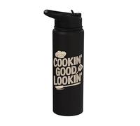 Cookin' Good Lookin' - Funny Cook Stainless Steel Insulated Water Bottle