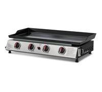 COOKING BOX Plancha gaz CALI - 4 feux - 9,6 kW - 82x45x22 cm - Surface de cuisson en acier: 77x35 cm