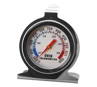 Cooking Temperature Meter Stable Base Compact Temperature Measurement Tool | Temperature Gauge For Fridge | Stainless Steel Standing Temperature Gauge | Clear Baking Tool For Home, Traveling, Picni