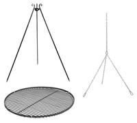 CookKing Barbecue pivotant en acier avec accessoires pour barbecue Barbecue tripode y compris grille de cuisson en acier Ø 50 cm
