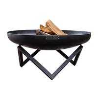 Brasero de jardin SANTIAGO en acier-Braséro seul-Ø 100cm--