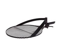 Cookking - Grille Acier Naturel 60cm avec poignée pour braséro Bandito et Montana X