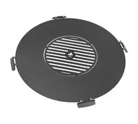 CookKing Plaque de cuisson en acier avec grille de cuisson Ø 80 cm Plancha pour brasero