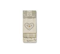 Cooksmart TT9900 Woodland Lot de 3 torchons en Coton Naturel