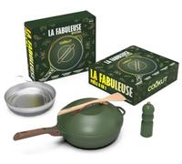COOKUT, Coffret de Noël - La Fabuleuse Poêle 28 cm - Fougère (Vert)