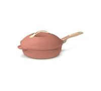 La Fabuleuse Poêle Sauteuse Casserole Cocotte Cookut 24 cm Rose pivoine