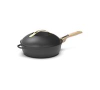 Cookut Poêle La Fabuleuse 24 cm – 8 en 1, 2 poignées amovibles – Noir graphite