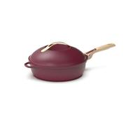 La Fabuleuse Poêle Sauteuse Casserole Cocotte Cookut 24 cm Rouge rubis