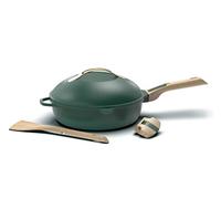 COOKUT La Fabuleuse Poêle Sauteuse Casserole Cocotte Cookut 28 cm - Vert Canopée