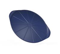 COOKUT Le formidable plat à pizza avec coupe pizza - Dimension : 33 cm - Myrtille (Bleu)