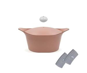 Cookut - MA Jolie COCOTTEROSE Guimauve Corps sans Bouton 28 CM