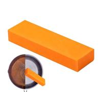 Cookwar Gomme antirouille pour fonte - Caoutchouc 8 x 2,5 x 1,3 cm - Bloc de polissage multifonction pour enlever la rouille et restaurer la rouille | Gomme anti-rayures en acier inoxydable pour