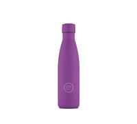 Cool Bottles - Bouteille Acier Inoxydable -500 ml - Vivid Violet - 26,5 x 7 cm - Bouteille Isotherme - Boissons froides 36 heures et chaudes 18 heures - Triple-Cool Technology - Sans BPA
