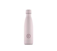 Cool Bottles - Bouteille d’eau isotherme en acier inoxydable - 500 ml - Gourde inox - Boissons froides 36 h et chaudes 18 h - Sans BPA - Triple Cool Technology - Pastel Pink