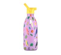 Cool Bottles - Bouteille d'eau en acier inoxydable pour enfants, bouteille isotherme pour enfants - Boissons froides pendant 36 heures et chaudes pendant 18 heures- Fly Free 500ml