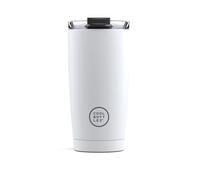Cool Bottles - Gobelet Isotherme en Acier Inoxydable 550 ml - Tasse Thermique avec Couvercle Hermétique - Boissons froides 10h et chaudes 5h - Finition Anti-tâches - Mono White