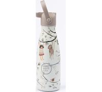 Cool Bottles Kids 3D bouteille en acier inoxydable à trois couches 260 ml - taupe