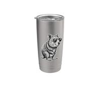 Cool Quokka Lunettes Dessin Animal Gobelet isotherme en acier inoxydable double paroi