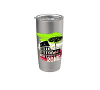 Cool Vintage Roma Italia Colisée, Rome Italie Gobelet isotherme en acier inoxydable double paroi