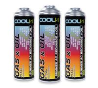 Cool5 réfrigérant de Remplacement r134a pour climatisation Automobile - 3 boîtes 2en1, 290g