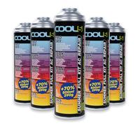 Cool5 Summer Full KIT AC 5 en 1 Repair - Gaz de rechange gaz, huile de climatisation, mastic pour pièces en aluminium et caoutchouc, déshydratant - Pour véhicules de 1995 à 2016, grand paquet de 290 g