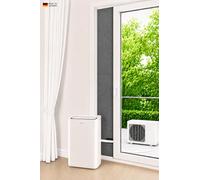 CoolFrech® Joint de porte de 30 à 249 cm pour climatiseur mobile Split Compatible : compatible avec Midea PortaSplit, Climia, Evolar, Eurom, Trotec, Remko, également pour fenêtres. Joint de
