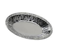 COOLHIYA 250pièces Caissettes Jetables pour Tartelettes Ovales Moules à Pâtisserie Grands Formats Supports pour Cuisson Huîtres et Tartes Résistants et Antiadhésifs