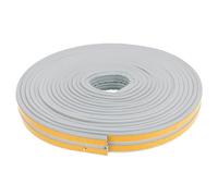 COOLHIYA Bande D'étanchéité pour Isolation Thermique et Acoustique Autocollante Flexible et Découpable en Epdm Joint de Calfeutrage pour Porte et Fenêtre