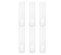 COOLHIYA Lot de 6 Housses en Silicone pour Télécommande de Climatisation et TV, Protection Complète, Manchon Portable, pour Camping et Divers Environnements