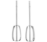 COOLHIYA Mélangeur à Œufs en Acier Inoxydable 1 Paire, Cuisine Ergonomique Facile à Utiliser pour Pâtisserie et Petits Récipients Réutilisable
