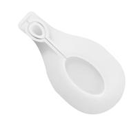 COOLHIYA Moule à-verres Facile et Sûr à Utiliser en Silicone Forme Cuillère Matériau Silicone Blanc, Décoration Maison Créative et Délicate pour Bricolage