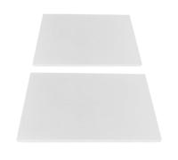 COOLHIYA Panneau Isolant Thermique en Fibre Céramique, Panneau Ignifugé Léger pour Four et Chaudière, Installation Rapide, Usage Industriel, Lot de 2