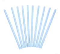 COOLHIYA Pinces à reliure 20pcs ABS bleu pour classeurs souples A4, barres coulissantes fonctionnelles pour organiser fichiers et présenter travaux en bureau