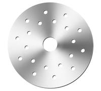 COOLHIYA Plaque d'Adaptation à Induction Acier Inoxydable 15 cm - Diffuseur de Chaleur pour Ustensiles de Cuisine Cuisinières à Induction, Répartition Stable de la Chaleur
