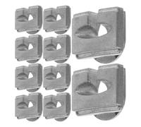 COOLHIYA Tête de Coupe-Bordures Accessoires 10pcs Œillets en Alliage d'Aluminium, Manchons pour Débroussailleuse et Tondeuse à Gazon, Accessoires de Jardin