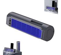 Cooling Aces Portable Air Conditioner Fan,Bladeless Cooling Fan,Summer Fast Coolings Personal Air Cooler with 3 Adjustable Speeds,LED Display,USB Charging Tower Fans for Bedroom,Office,Home，gray