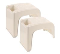 COOPHYA 2 Pièces Tabouret Antidérapant Manucure pour Confortable Pédicure Professionnel et pour Salon de Beauté et Soins