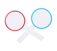 COOPHYA 2pcs Tableaux Blancs Effaçables à Sec Portatifs en Mousse pour Notation et Vote, Planches Légères et Pratiques pour Sports et Loisirs