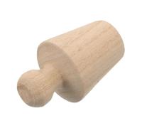 COOPHYA Bouchon en Bois Beige Rustique pour Bouteille de Vin et Seau à Alcool, Forme Conique, Solide Micro-oxygénation, pour Caves et Garde-manger