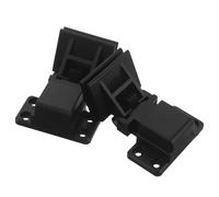 COOPHYA Charnières De Remplacement pour Plateau Tournant Noir 1 Paire Antidérapantes Adaptées À La Pochette De Platine Vinyle pour Usage Domestique