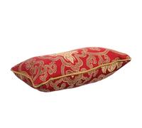 COOPHYA Oreiller de Médecine Traditionnelle Chinoise Repose-main Confortable Rouge en Tissu Perlé, Coussin pour Prise de Pouls Précis pour Usage et Domicile