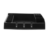 COOPHYA Organisateur pour Poste de Coiffure : Plateau antidérapant pour Outils de Coiffure, étui de Rangement pour tondeuses, boîte à Outils Multi-Compartiments pour tondeuses, Ciseaux, Peignes et