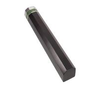 COOPHYA Poignée Octogonale en Bois Ébène pour Couteau Japonais Nakiri | Accessoire de Rechange, Supporte la Restauration, Usage la Cuisine et Fabrication, Finition Métal, 5,3 Pouces