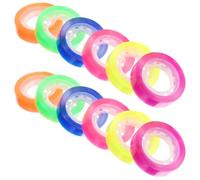 COOPHYA Rouleaux de Ruban Adhésif Transparent en Bopp Adhérence, Compatible Plupart des Dévidoirs, pour Bureau et Reliure de Petits Articles Légers