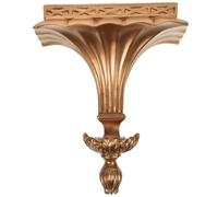 COOPHYA Tableau de Rangement Mural en Résine de Style Européen, Porte-Manteau Suspendu Robuste Grosse Capacité, Étagère Murale Décorative pour Salon Cuisine