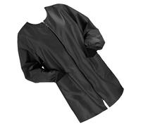 COOPHYA Tablier Imperméable Noir pour Coiffeur et Esthéticien, Léger en Polyester avec Protection Anti-taches, pour Salons de Coiffure et Spa Professionnels